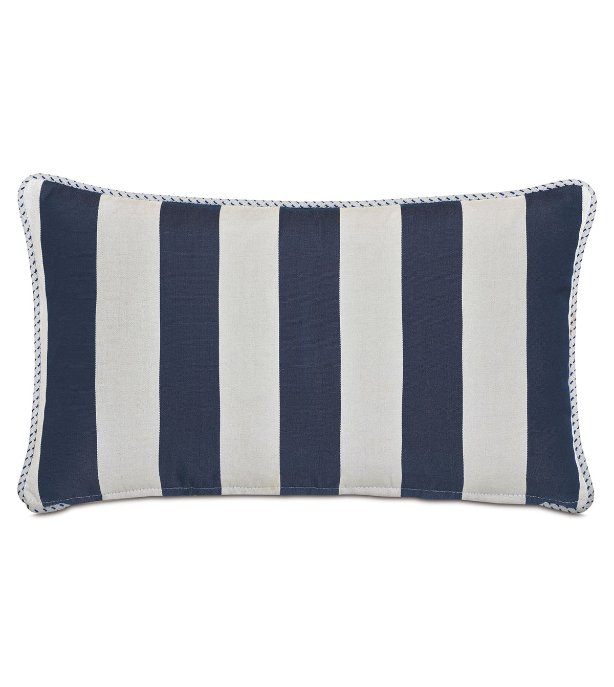 RIPTIDE STRIPED DECORATIVE POLLOW IN INDIGO
