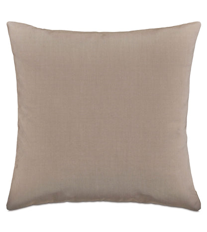 WICKING COLORBLOCK DECORATIVE PILLOW IN OYSTER