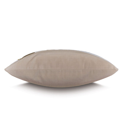 WICKING COLORBLOCK DECORATIVE PILLOW IN OYSTER
