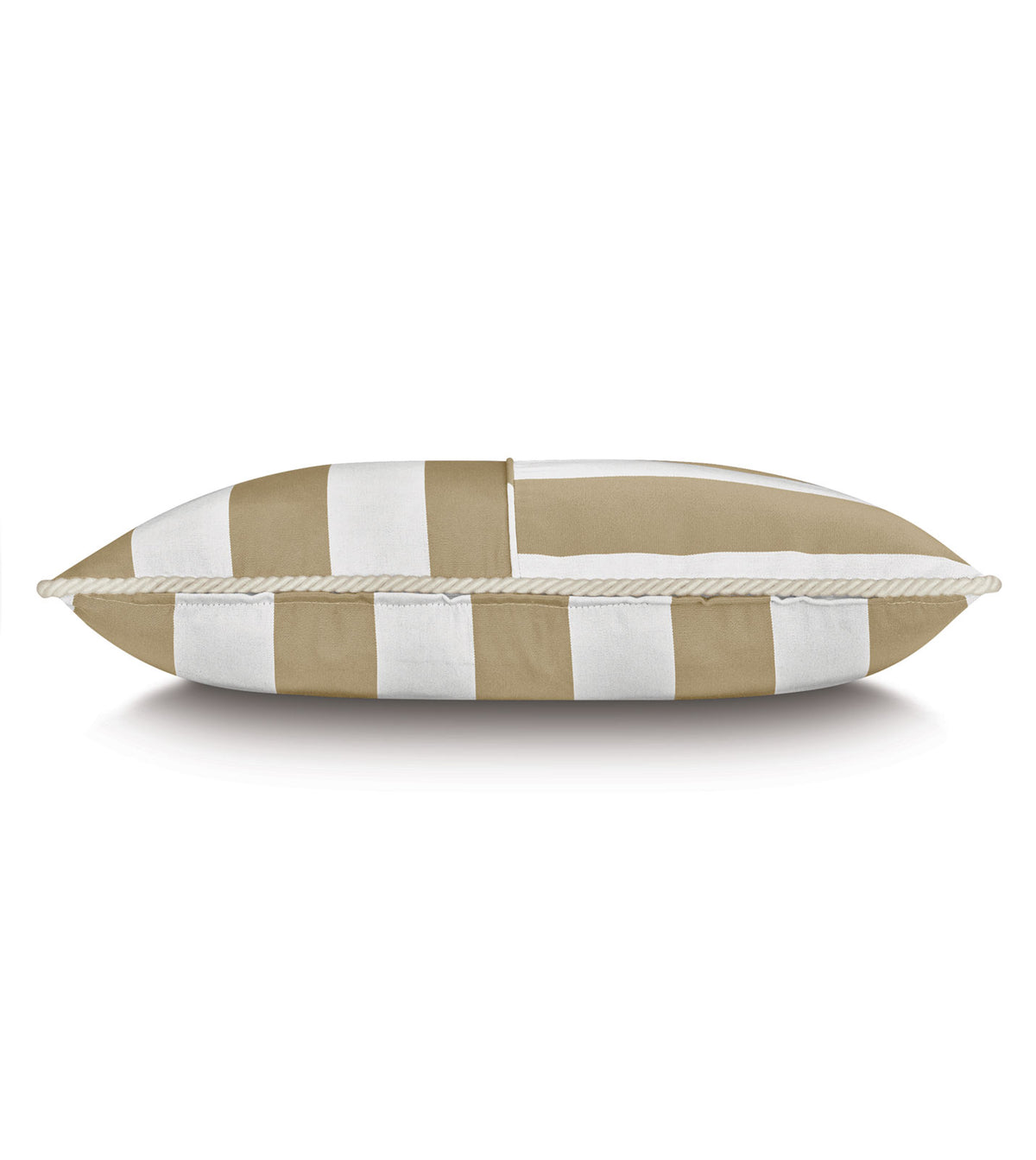 RIPTIDE STRIPED DECORATIVE POLLOW IN KHAKI