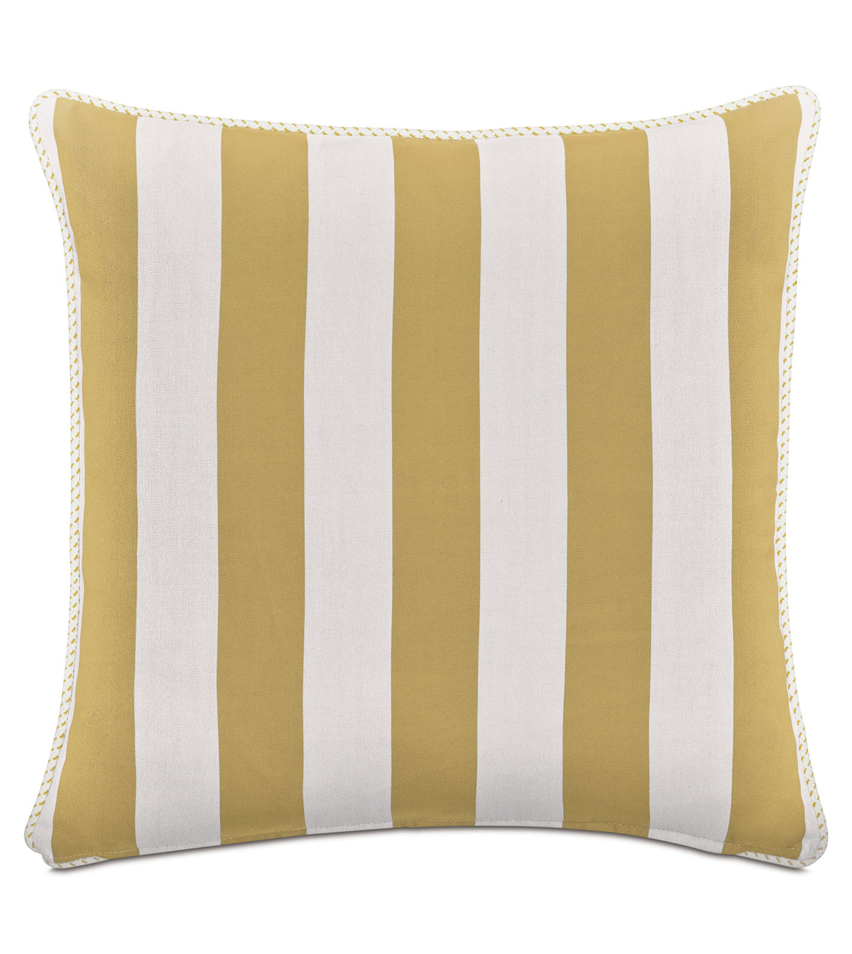 RIPTIDE GEOMETRIC DECORATIVE PILLOW IN SUNSHINE