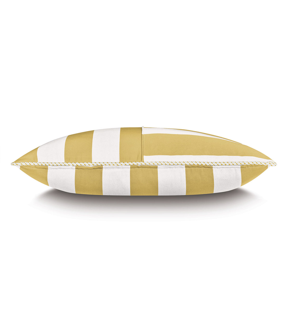 RIPTIDE STRIPED DECORATIVE POLLOW IN SUNSHINE