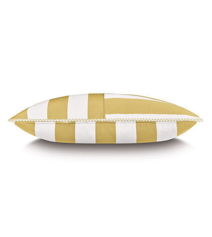 RIPTIDE STRIPED DECORATIVE POLLOW IN SUNSHINE