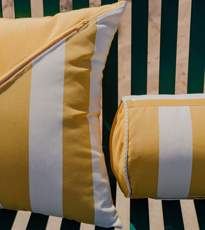 RIPTIDE NECKROLL PILLOW IN SUNSHINE