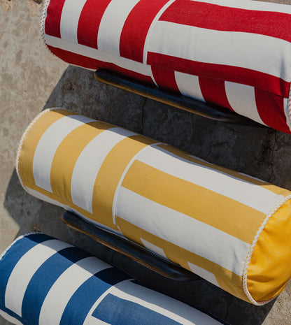 RIPTIDE NECKROLL PILLOW IN SUNSHINE