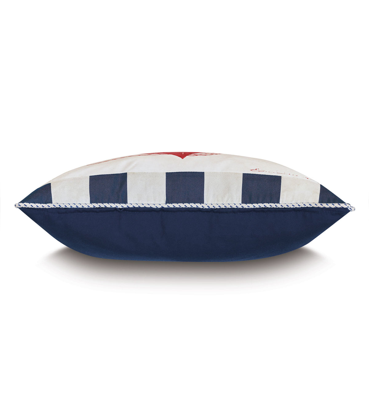 WICKING ANCHOR DECORATIVE PILLOW IN INDIGO