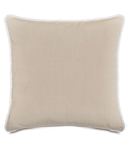 WICKING COMPASS DECORATIVE PILLOW