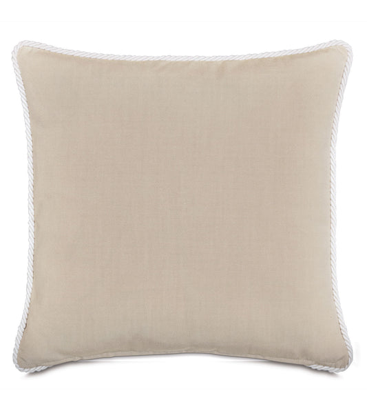 WICKING COMPASS DECORATIVE PILLOW