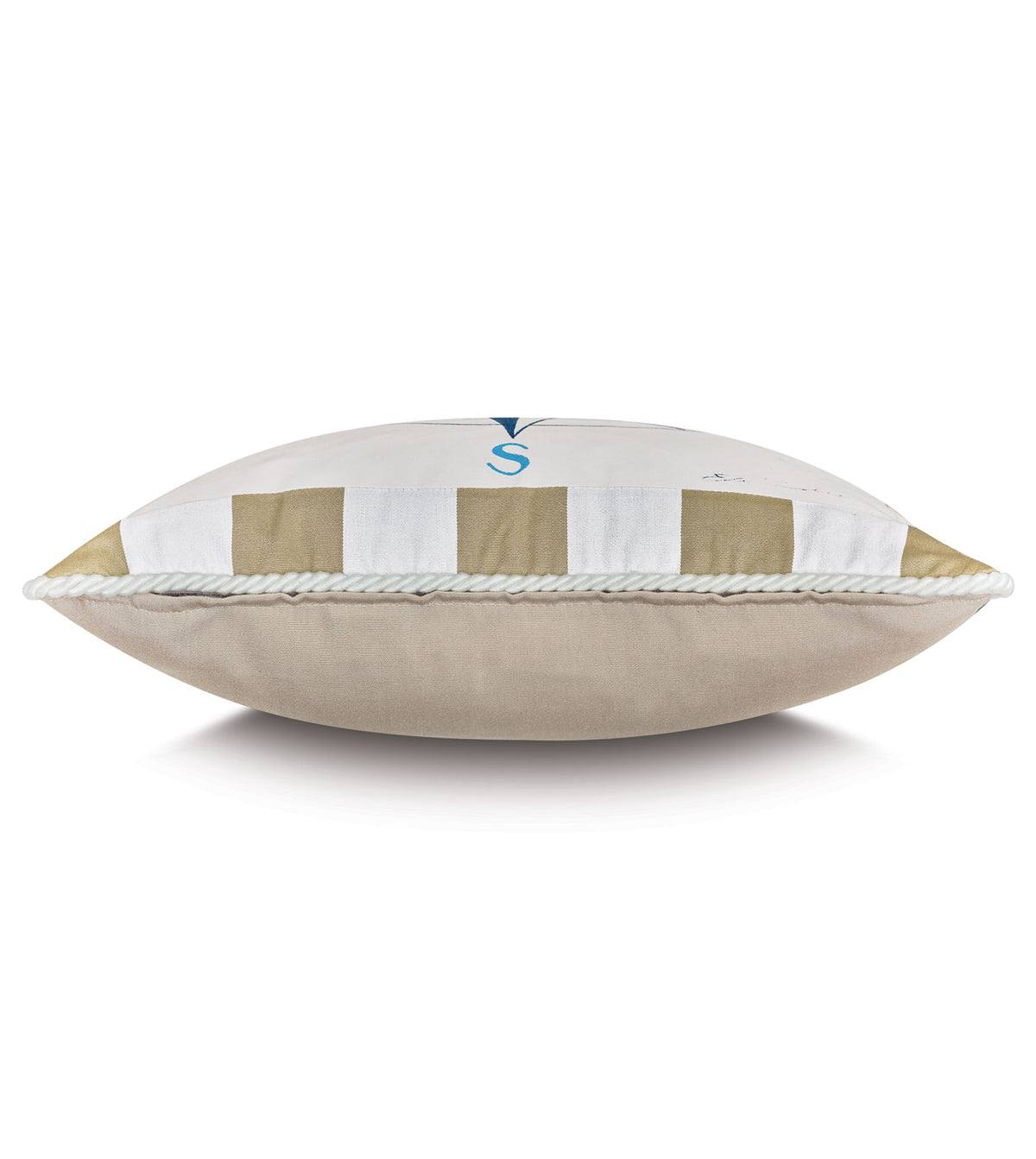 WICKING COMPASS DECORATIVE PILLOW