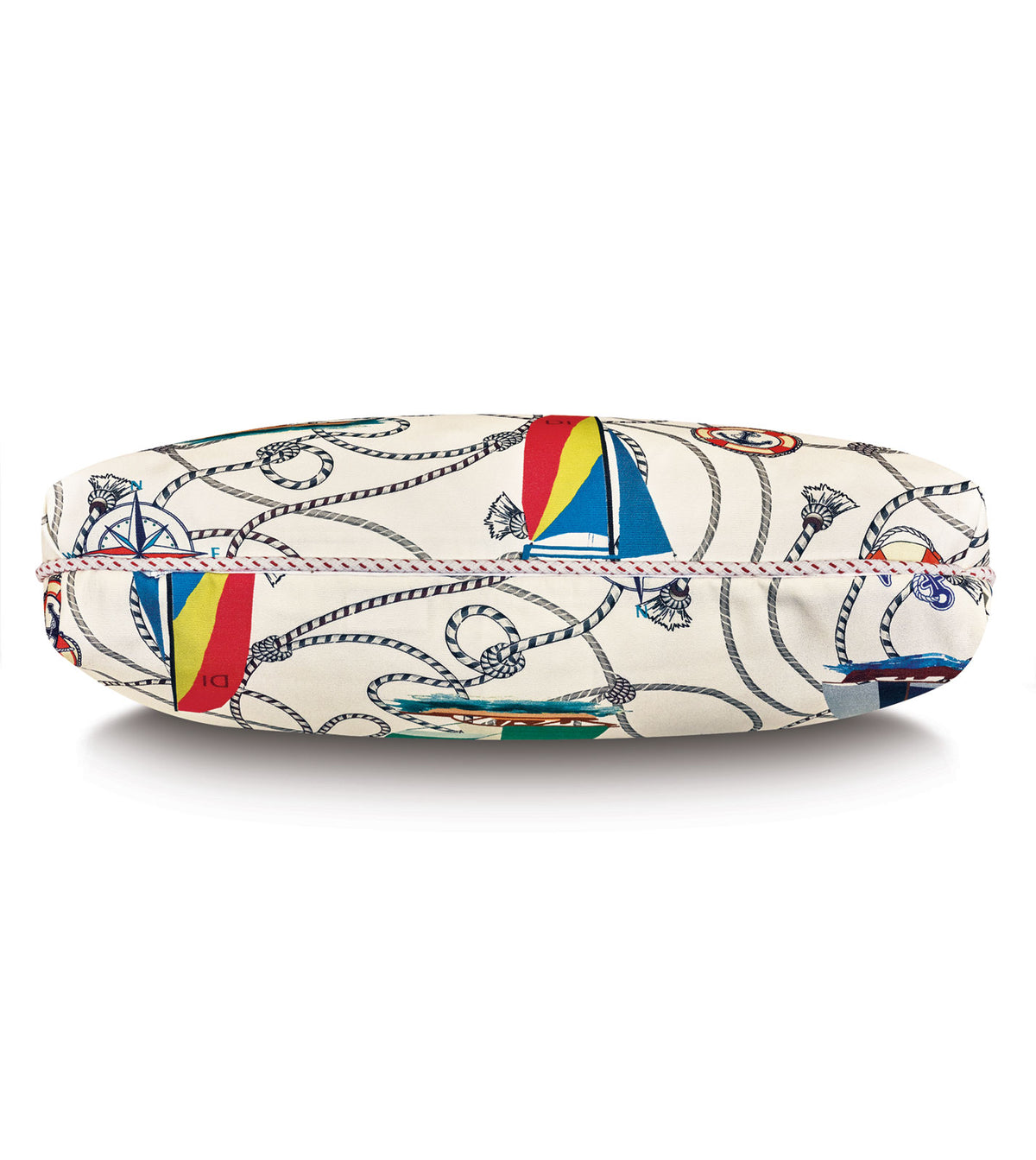 SARDINIA NAUTICAL DECORATIVE PILLOW IN CLOUD