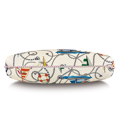 SARDINIA NAUTICAL DECORATIVE PILLOW IN CLOUD
