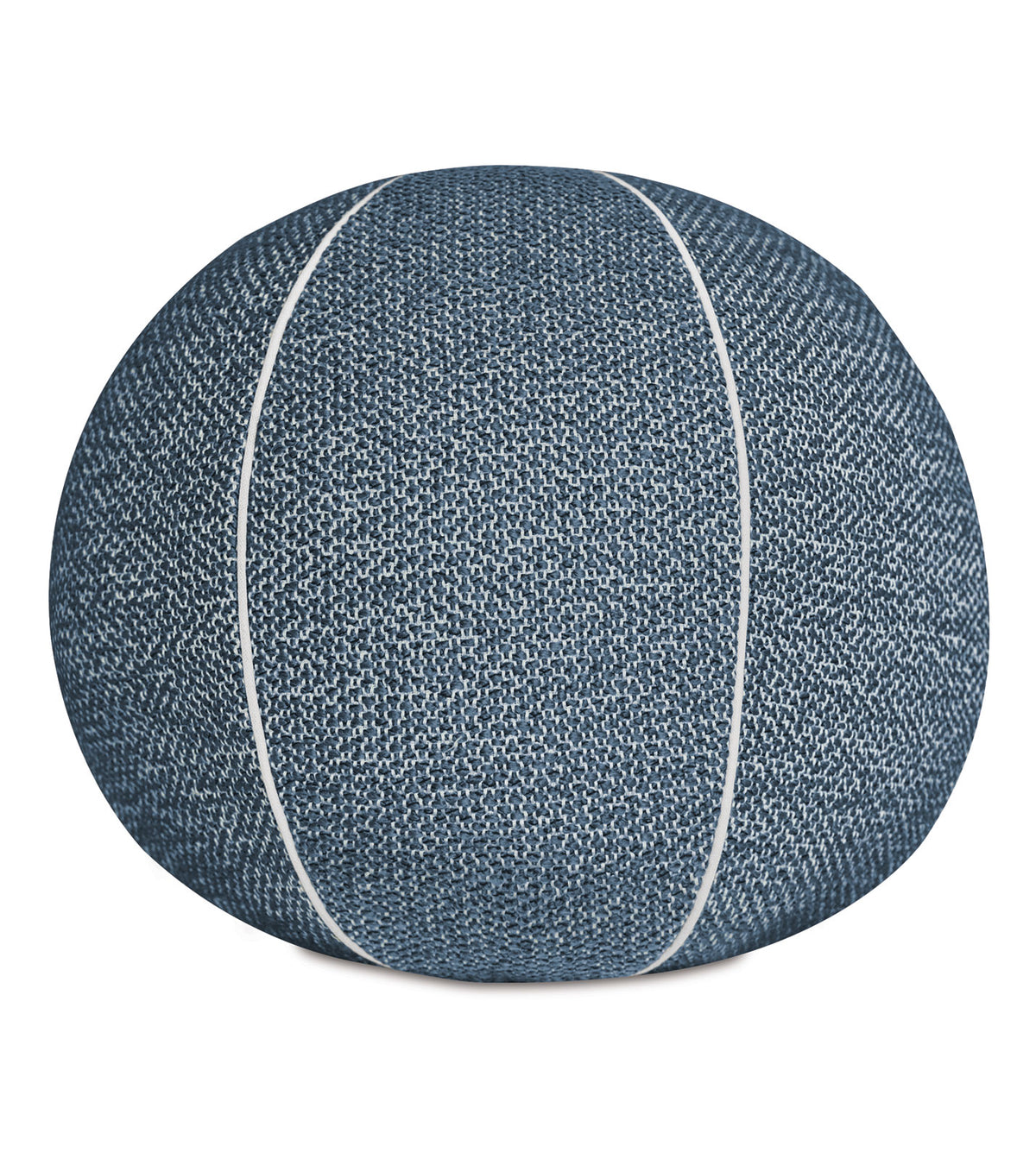 DOWNWIND SPHERICAL DECORATIVE PILLOW IN DENIM