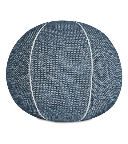 DOWNWIND SPHERICAL DECORATIVE PILLOW IN DENIM