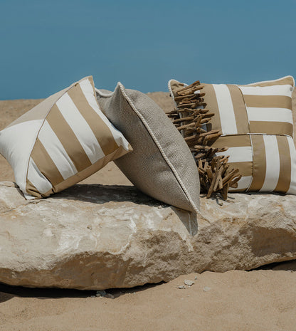 DOWNWIND WOVEN DECORATIVE PILLOW IN NATURAL