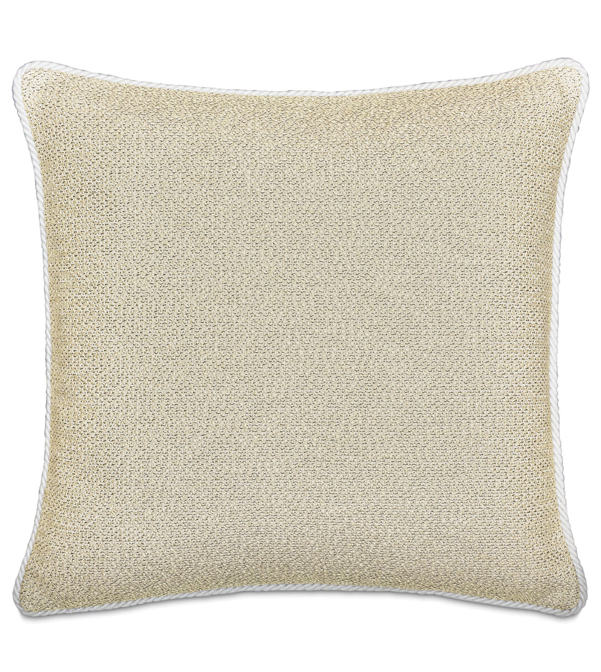 DOWNWIND WOVEN DECORATIVE PILLOW IN CREAM