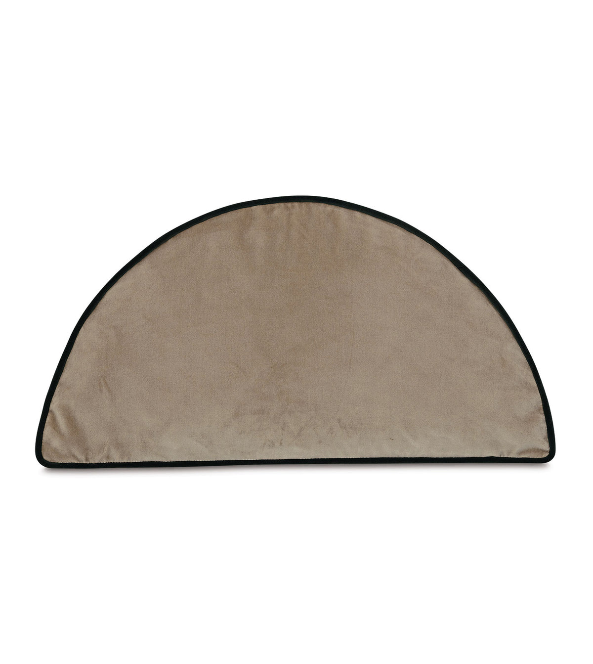Uma Demilune Decorative Pillow in Khaki