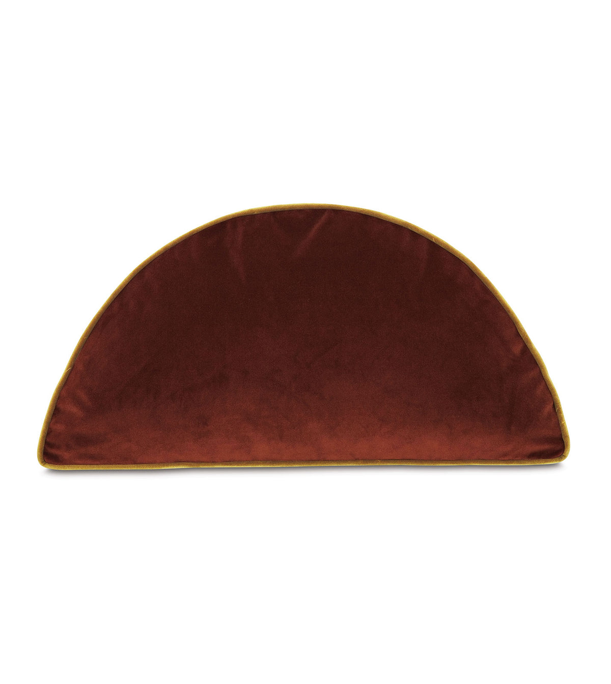 Uma Demilune Decorative Pillow in Orange