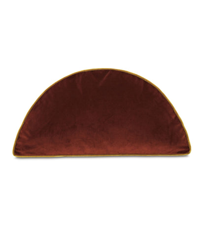 Uma Demilune Decorative Pillow in Orange