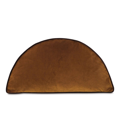 Uma Demilune Decorative Pillow in Gold
