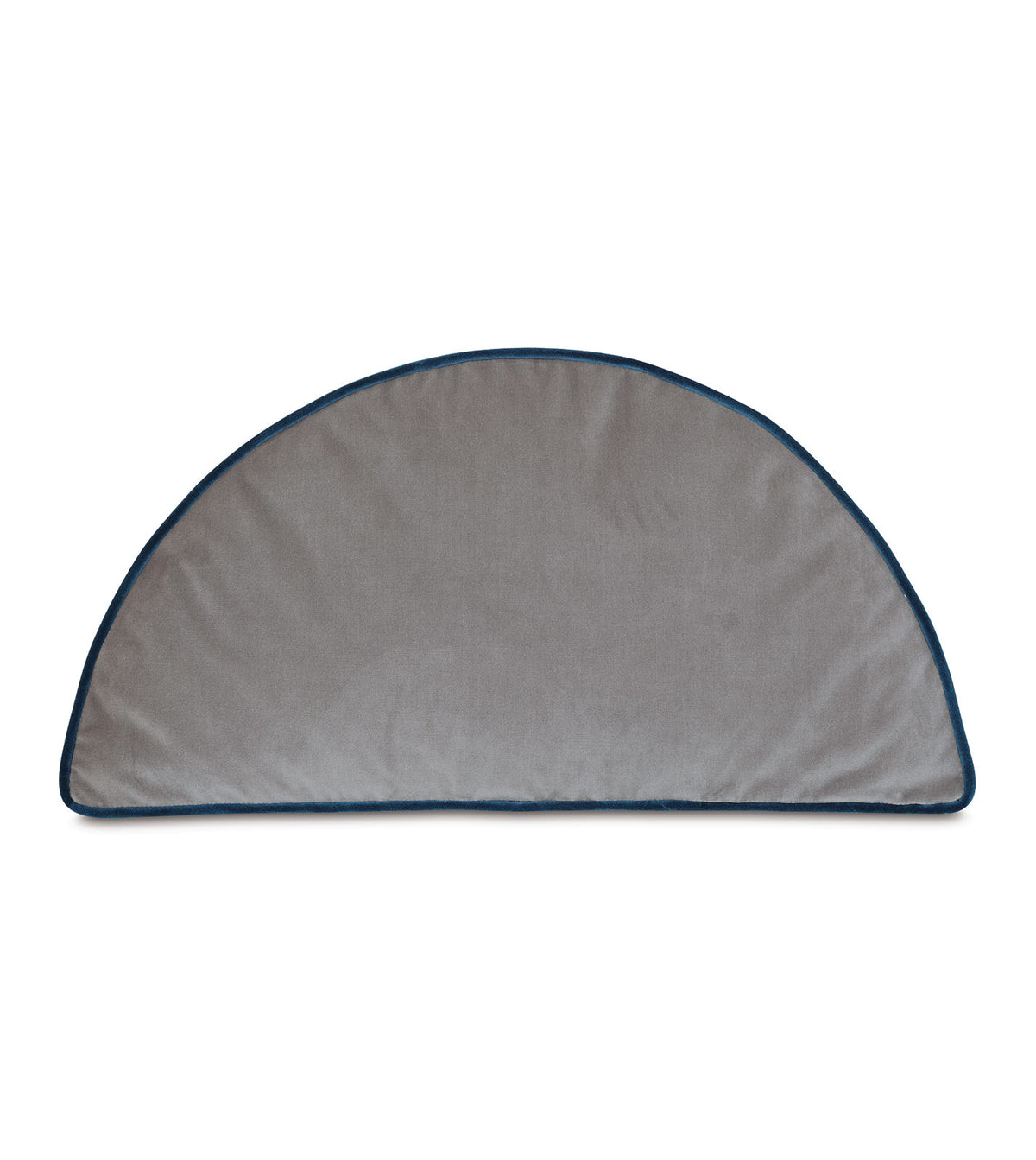 Uma Demilune Decorative Pillow in Gray