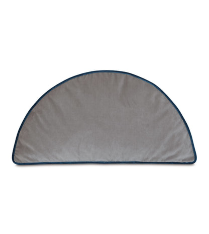 Uma Demilune Decorative Pillow in Gray