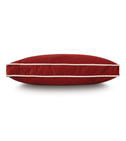 Uma Demilune Decorative Pillow in Rust