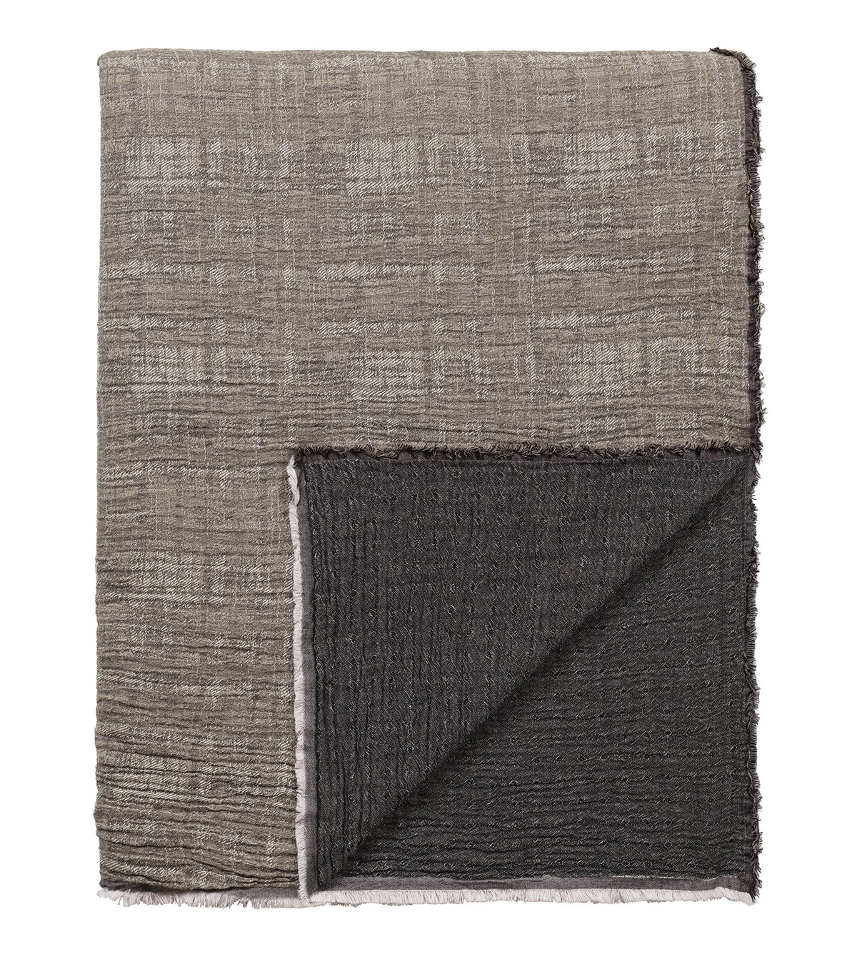 Amalfi Throw in Gravel