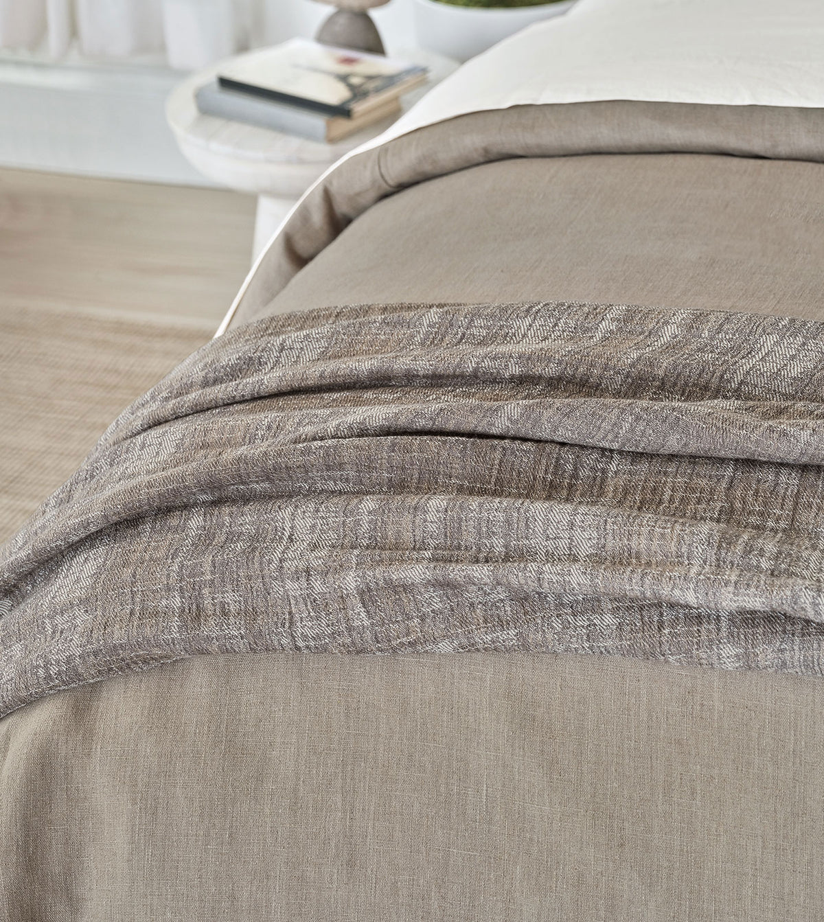 Amalfi Throw in Gravel