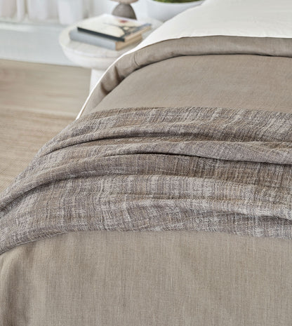 Amalfi Throw in Gravel