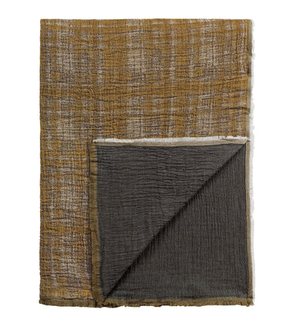 Amalfi Throw in Mustard