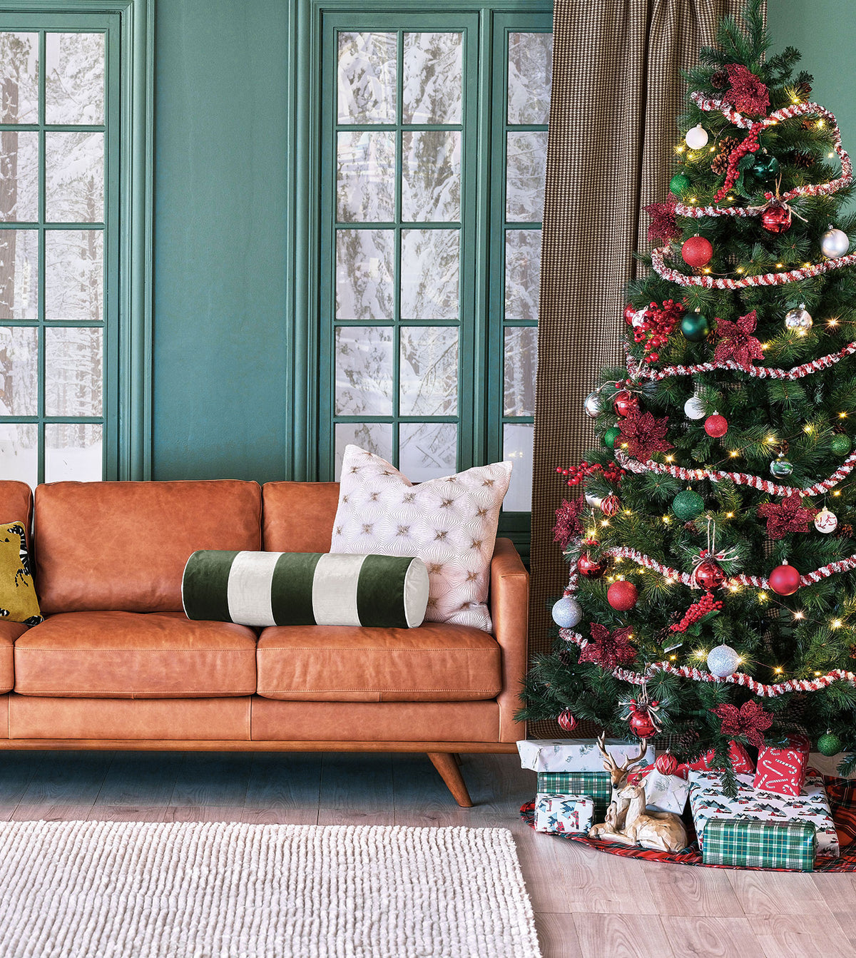 Tenenbaum Plaid Tree Skirt