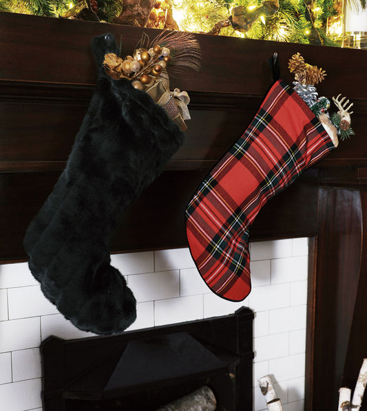 Tenenbaum Faux Fur Stocking