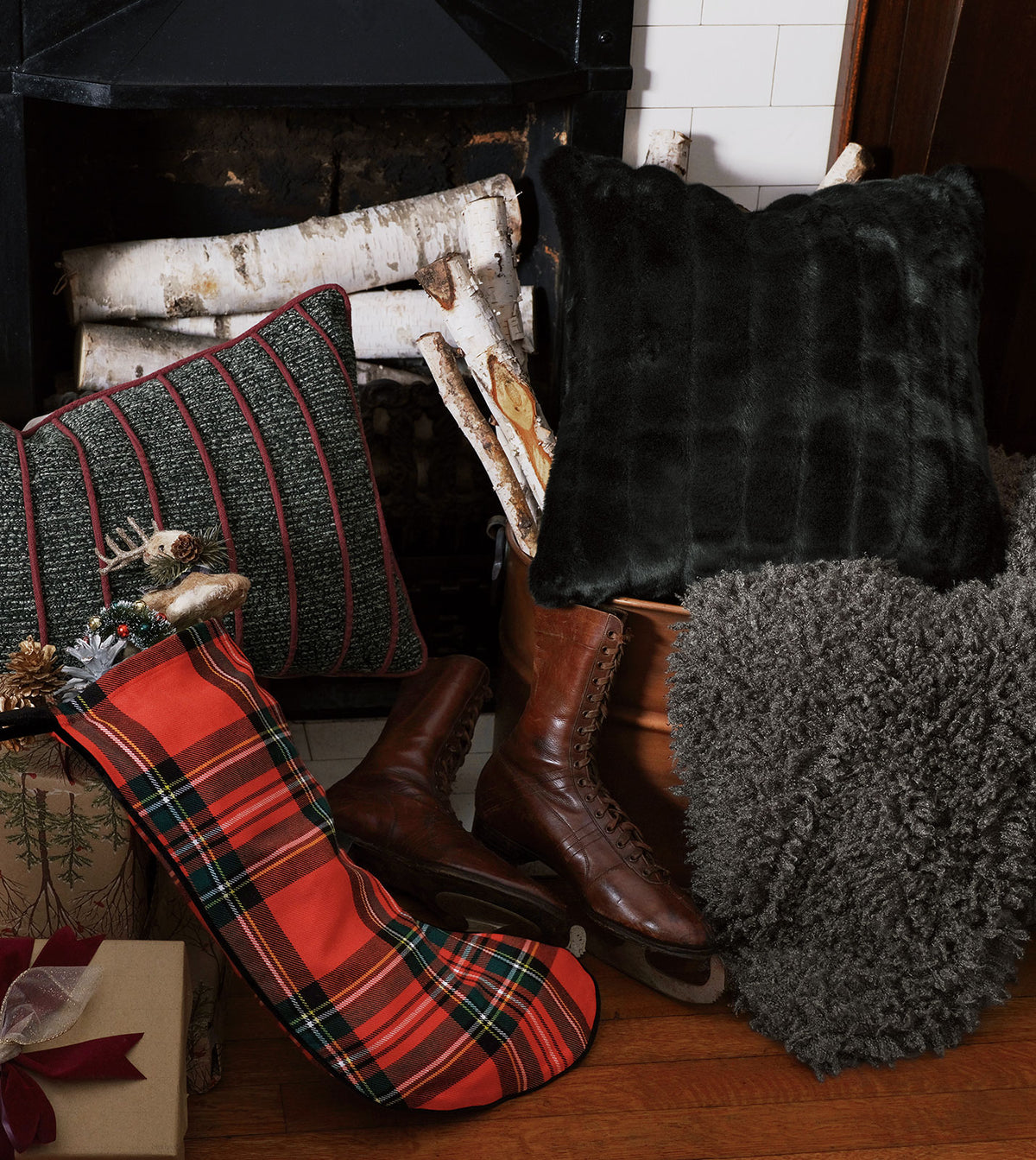 Tenenbaum Plaid Stocking