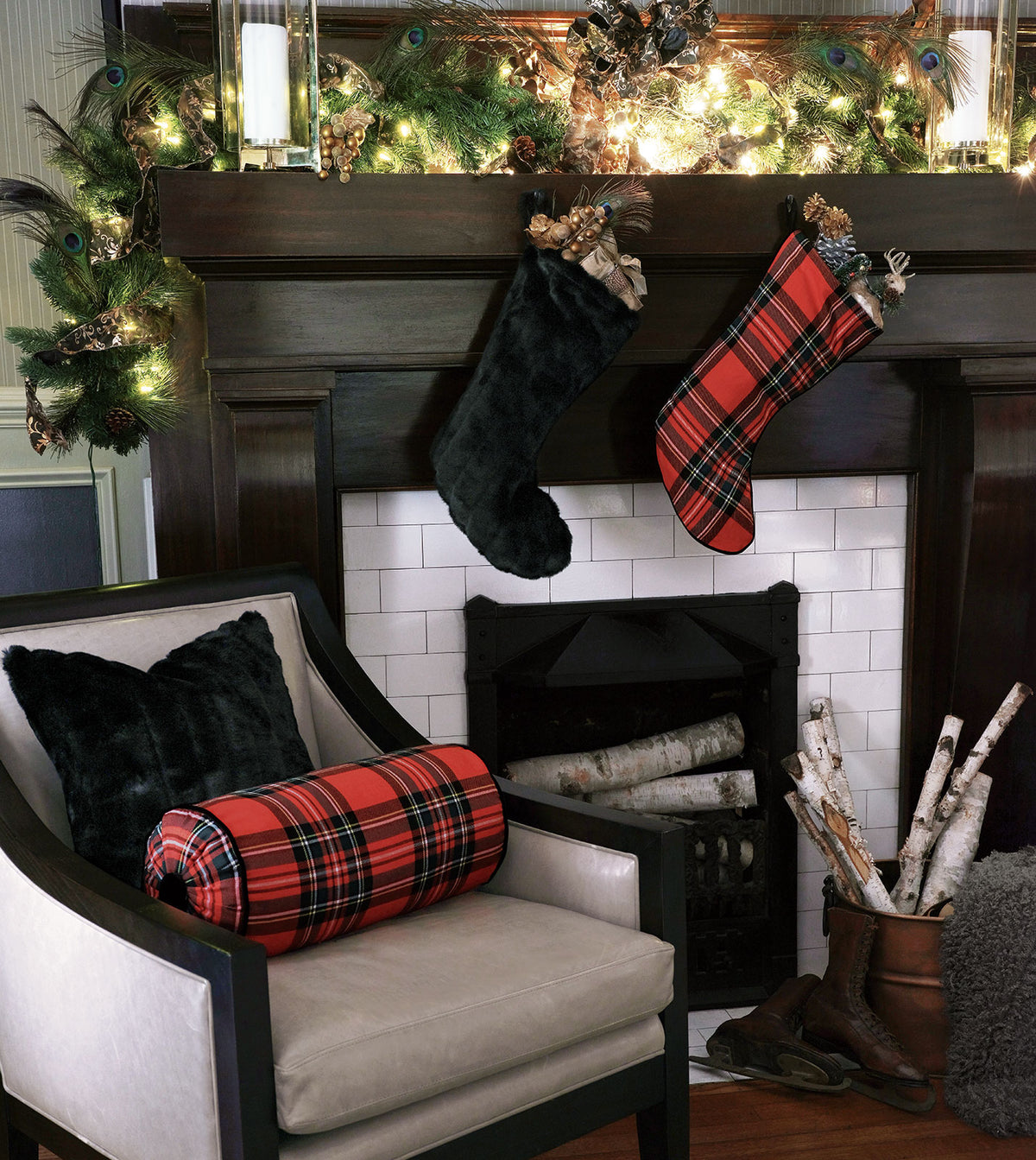 Tenenbaum Plaid Stocking