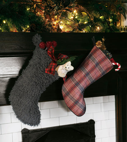 Lennox Faux Fur Stocking