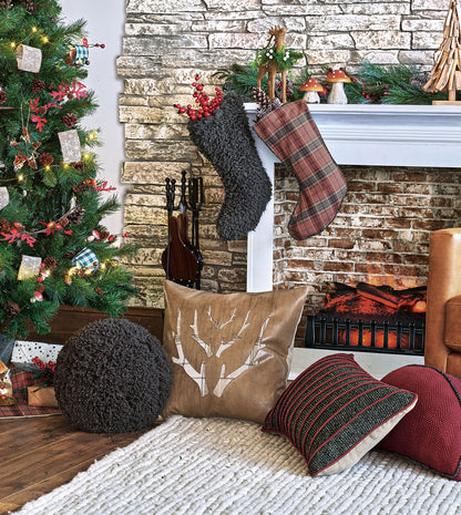 Lennox Faux Fur Stocking