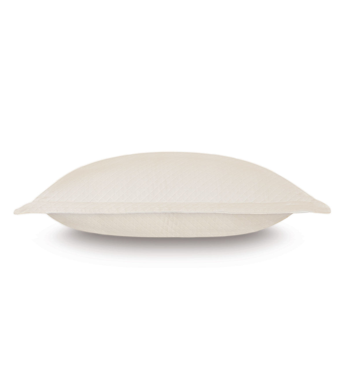 Matera Pique Standard Sham in Ivory