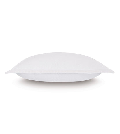 Matera Pique Standard Sham in White