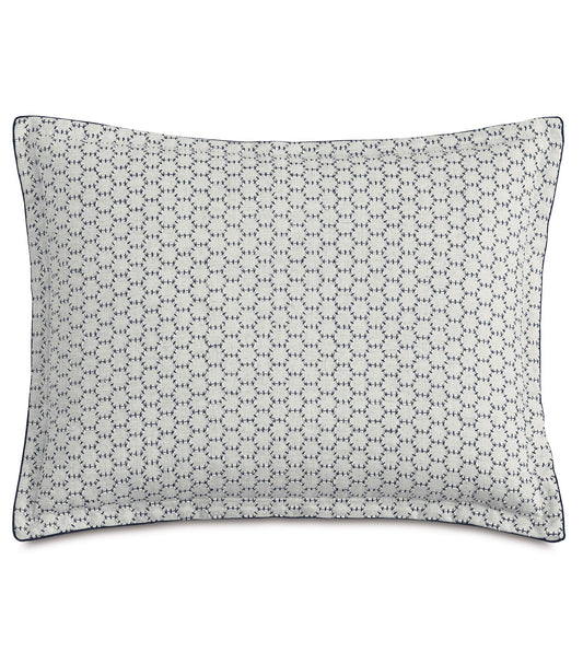 Beau Embroidered Standard Sham