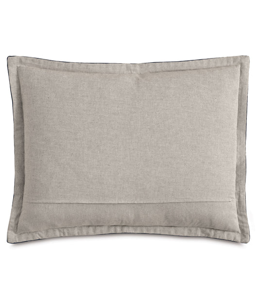 Beau Embroidered Standard Sham